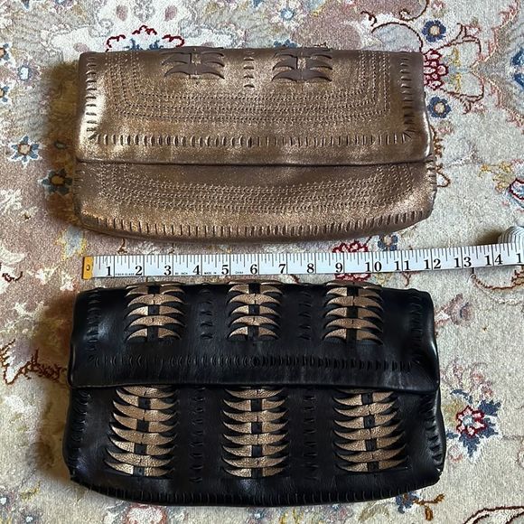 Elie Tahari Leather Clutch Bundle (2-pc) - Picture 12 of 13